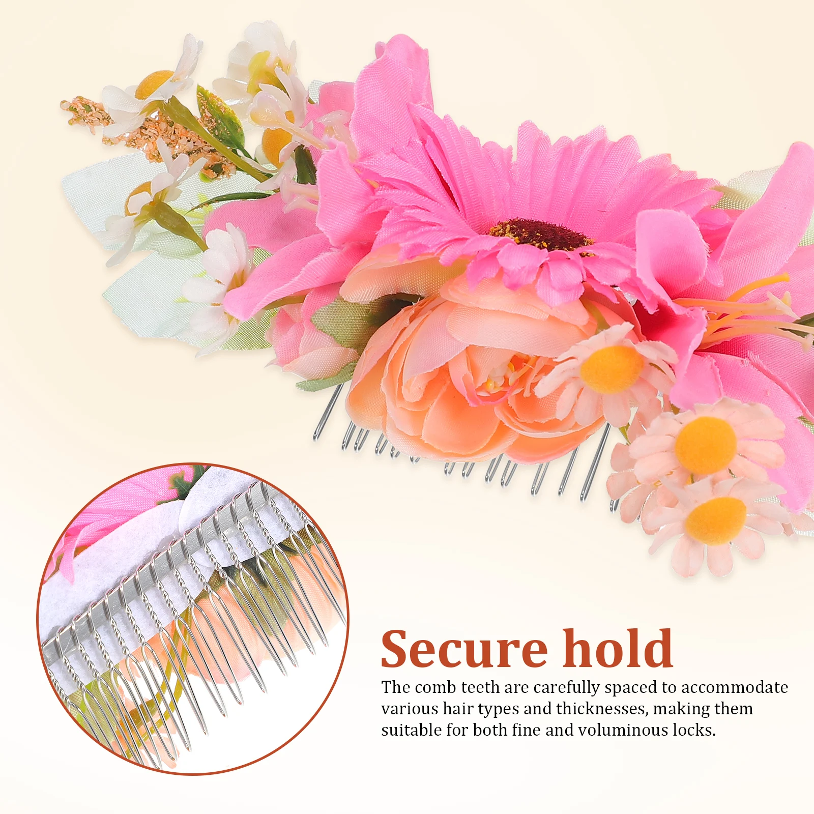 

2 шт. H сделано заколки для волос с розами, расчески с цветами, розовые цветы для волос, свадебные аксессуары, укладка, безопасная фиксация, долговечность