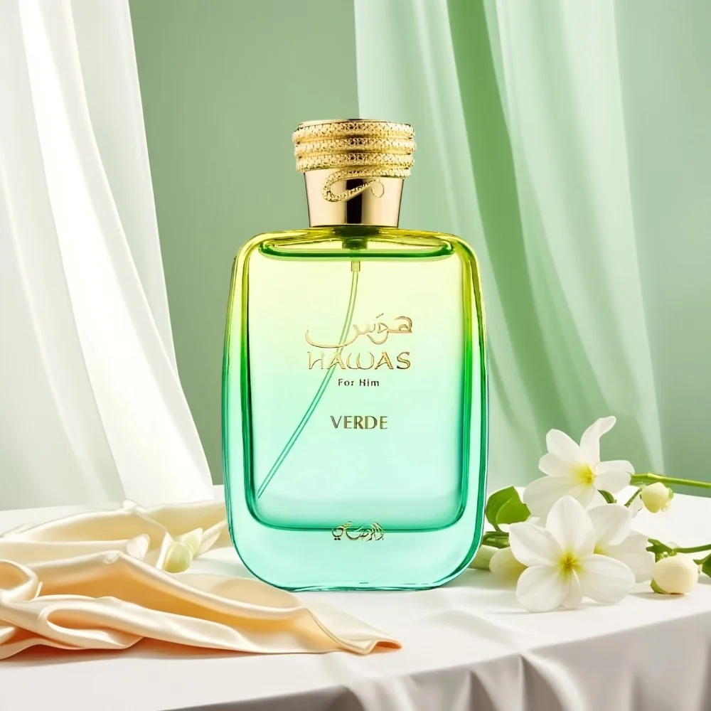 Rasasi Hawas Verde Men's EDP 100ml Business Versatile Fresh Perfume Lime Rosemary Patchouli Fragrance