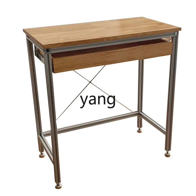 

LM Home Desk Simple Modern Student Study Desk with Drawers