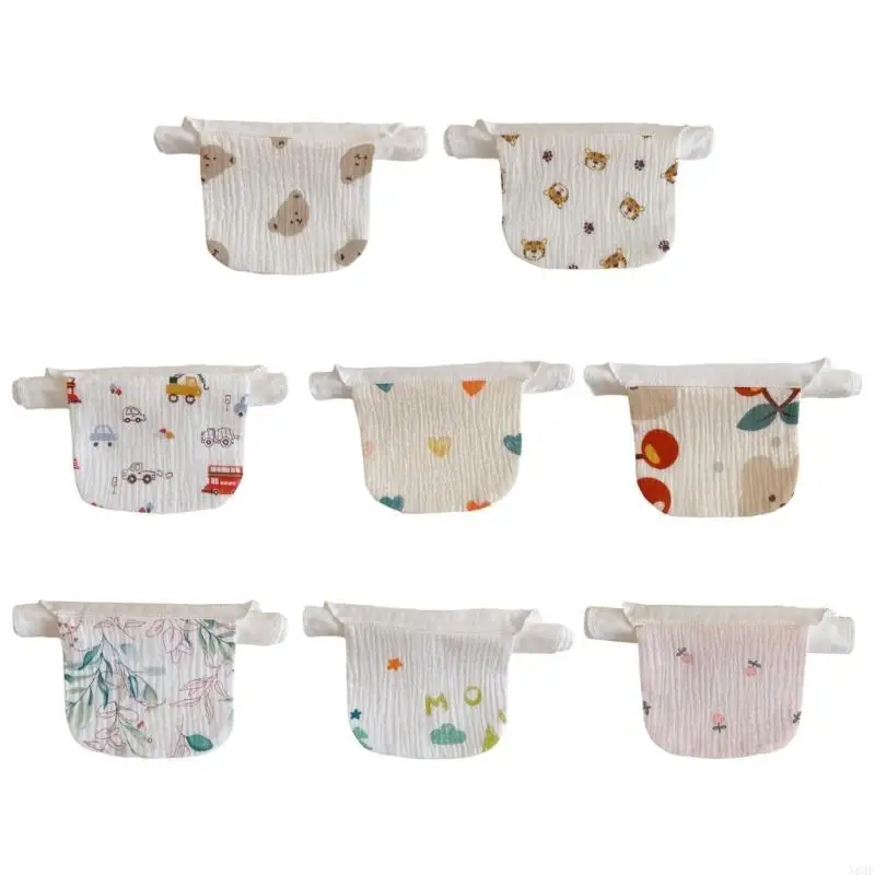 

N84E Cotton Towel Baby Product Infants Sweat Absorbent Towel Back Towels Sweat Towel