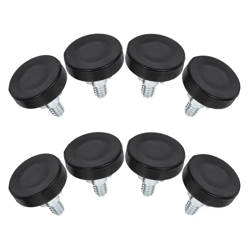 8Pcs Adjustable Furniture Levelers Screw on Legs Furniture Leveling Feet for Chair Table Desk Cabinet Height Adjustment