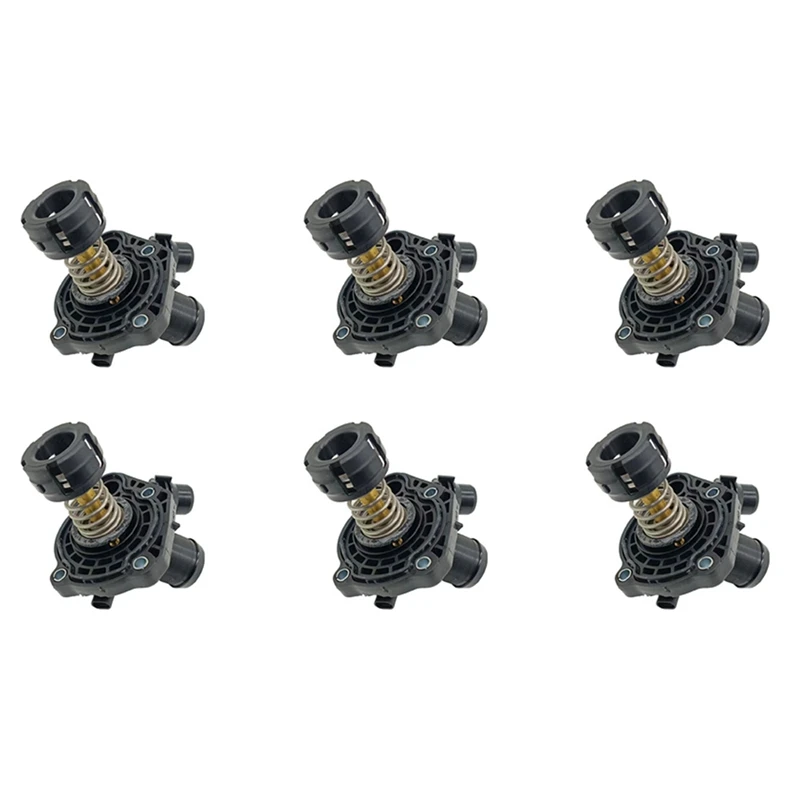 

A48P-6X Car Engine Coolant Thermostat For BMW F45 X1 X2 Mini 220I 225I B38 B48 11518601366 11518623576