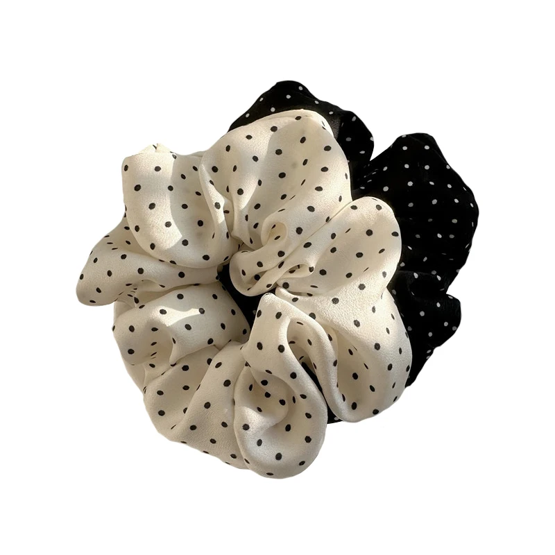 Chouchous pour cheveux élégants pour femmes, 2 pièces, Simulation minimaliste, attaches en soie, Point ondulé, boucle élastique pour cheveux, queue de cheval, accessoires pour cheveux