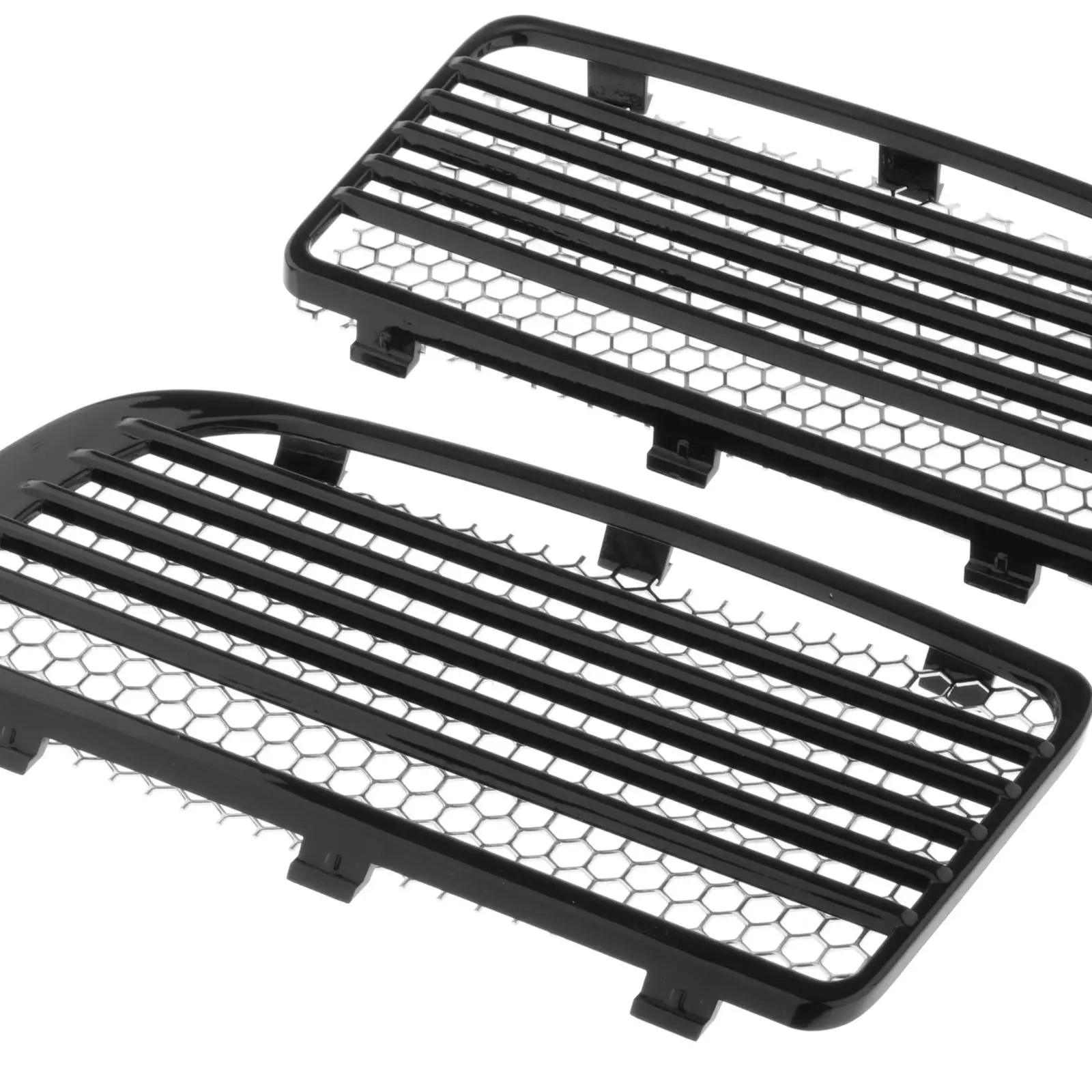 

1 пара решеток радиатора с металлической сеткой, подходят для Touring Twin Cooled 14+ Easy
