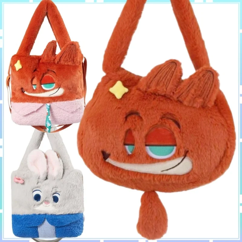 

Новая сумка через плечо Zootopia Judy Nick в стиле пэчворк, портативная сумка через плечо, подходит для поездок на работу, подарок-сюрприз с героями мультфильмов аниме