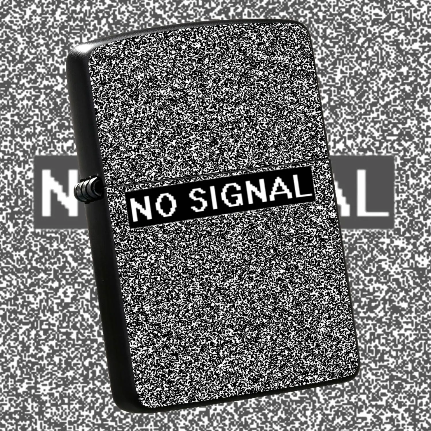 Retro TV No Signal Static Creative Lighter, Fun Pixel Style Portable Accessory, Compact Lightweight Daily Use Tool, Ideal Unique Practical Present for Friends Family in All Casual Scenarios  A Humorous And Interesting Lighter