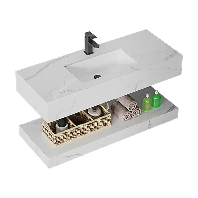Waterproof Hang Bathroom Cabinet Unique Friendly Floating Luxury Wall Storage Cabinet Space Saving Mobiletto Bagno Furniture