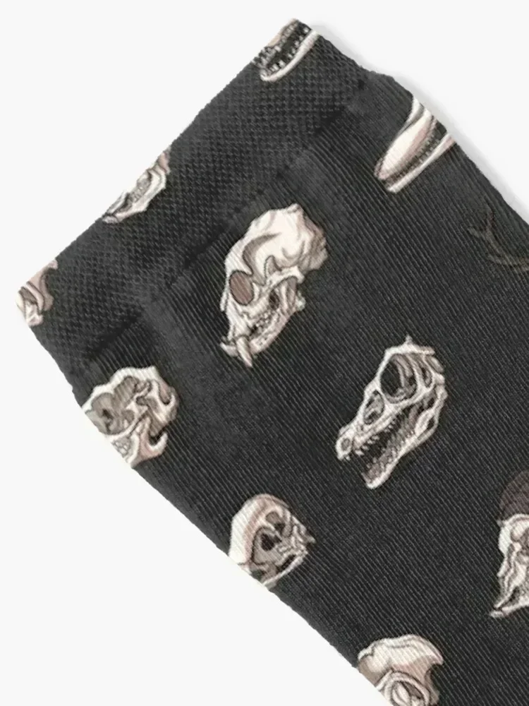 Animal skulls dark Socks Thermal man winter happy Toe sports Wholesale Men Socks Luxury Brand Women's