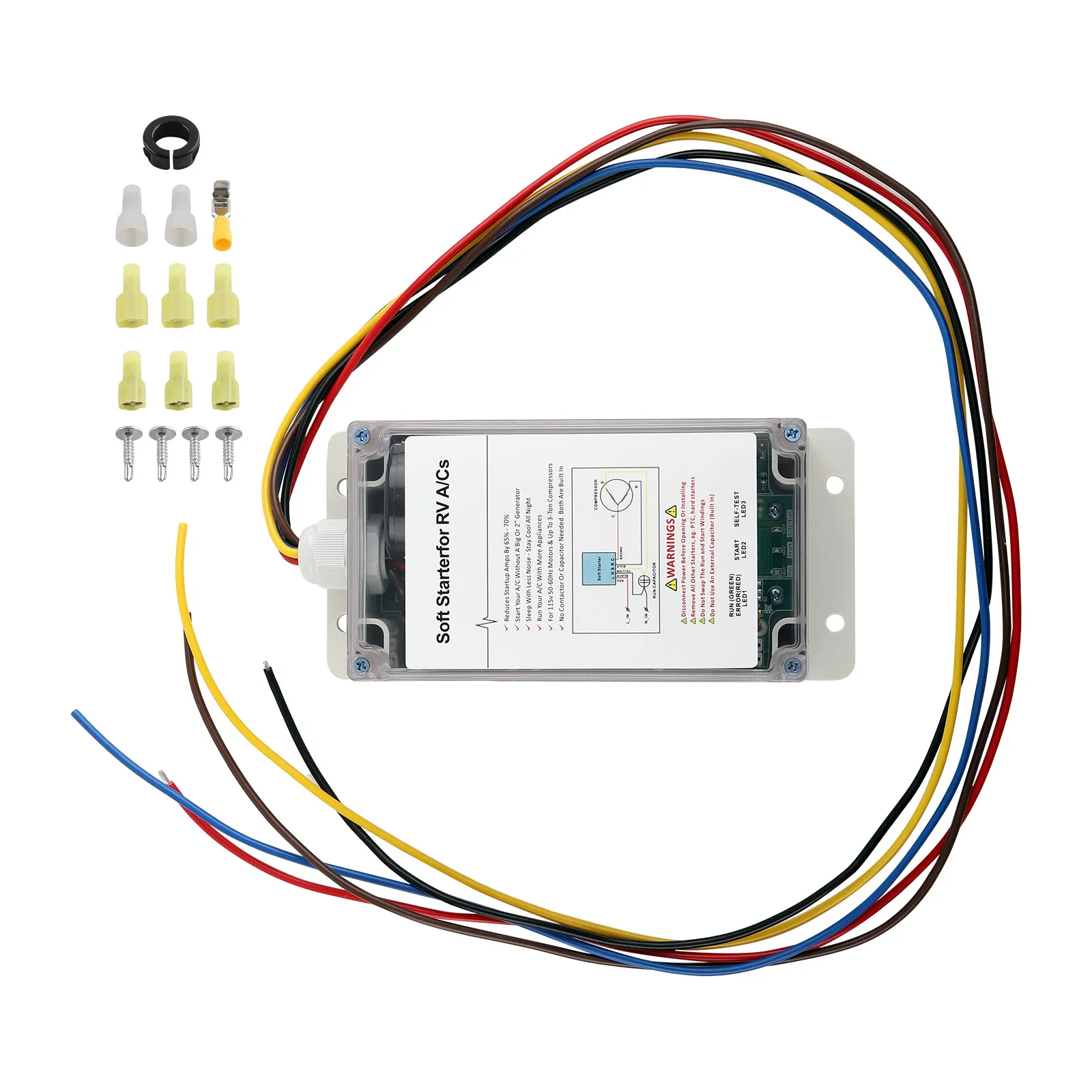 مجموعة واحدة من البداية الناعمة لمكيف الهواء RVs سهلة التشغيل حتى مع مولد صغير #2