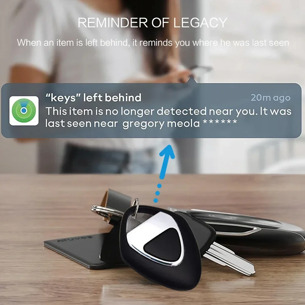 Smart Bluetooth GPs Tracker Work with Apple Find My APP ITag Anti Lost Reminder Device MFl Rated Locator Car Key Pet Kids Finder