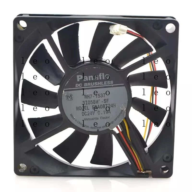 BB  for  Panaflo FBA08T24H DC24V 0.19A 8015 8CM 3-Pin Inverter Cooling Fan