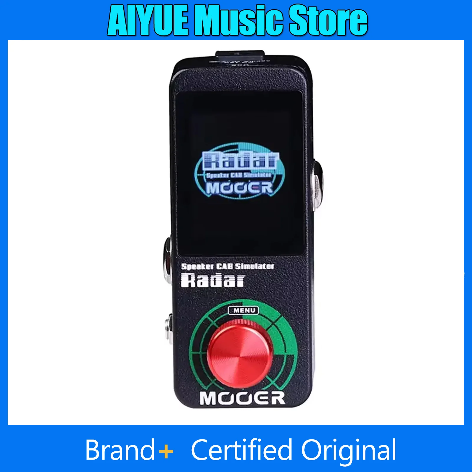 MOOER رادار تأثير الجيتار دواسة 11 نماذج ميكروفون 30 خزانة مكبر الصوت محاكي 36 مستخدم للتخصيص EQ المرحلة المسبقة دعم الأشعة تحت الحمراء #1