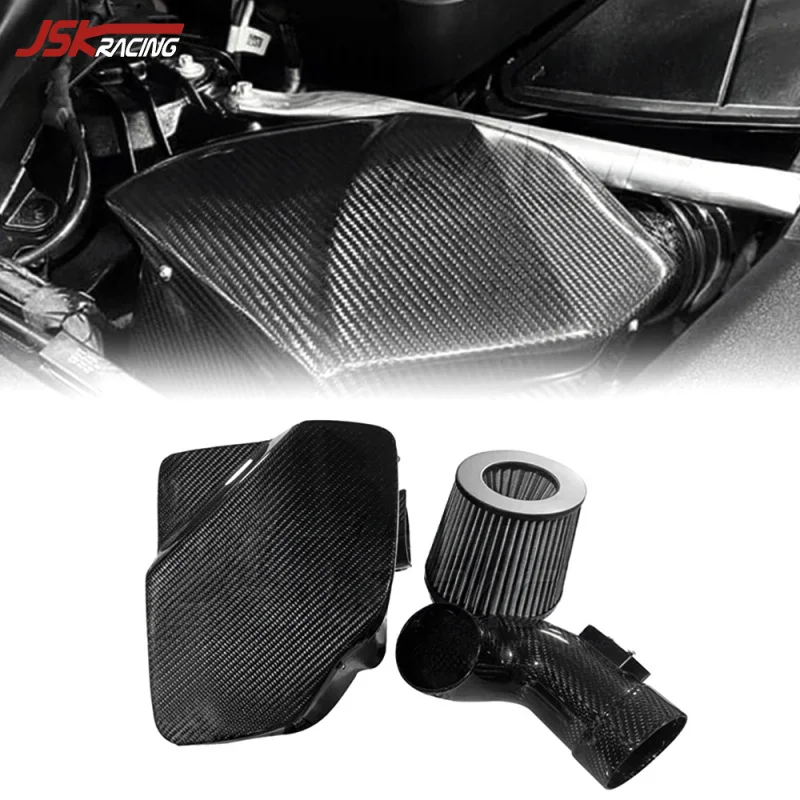 

Dry Carbon Fiber Air Intake System For 2014-2022 BMW 5 Series B48