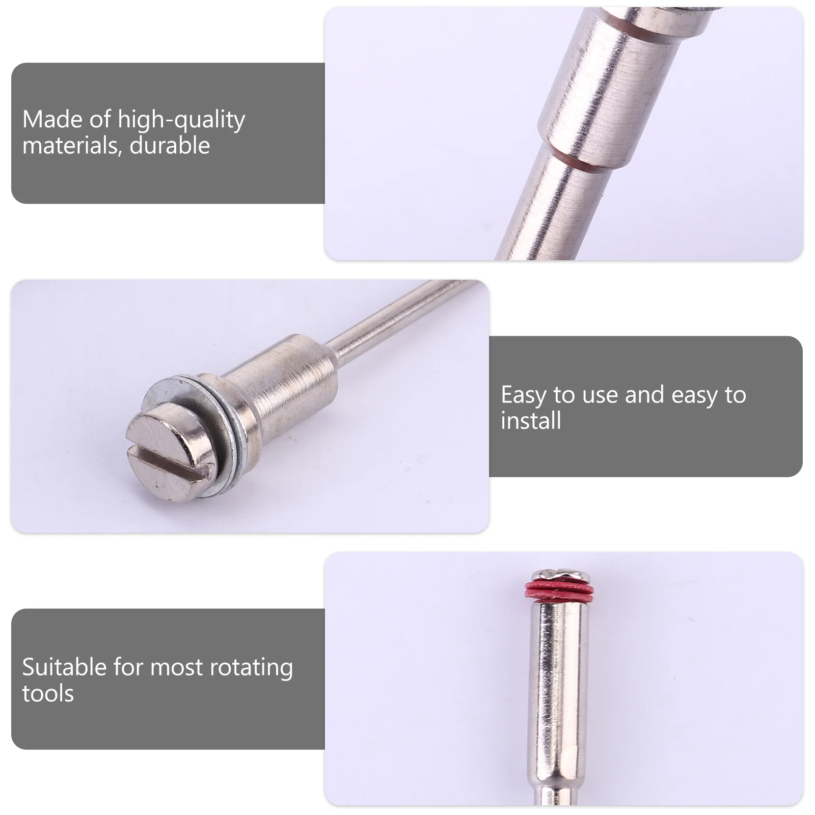 

26 pcs Saw Blade Mandrel Steel Cutting Arbor For Rotary Tools Cut-Off Wheel Disc Holder Jewelry Woodworking Use