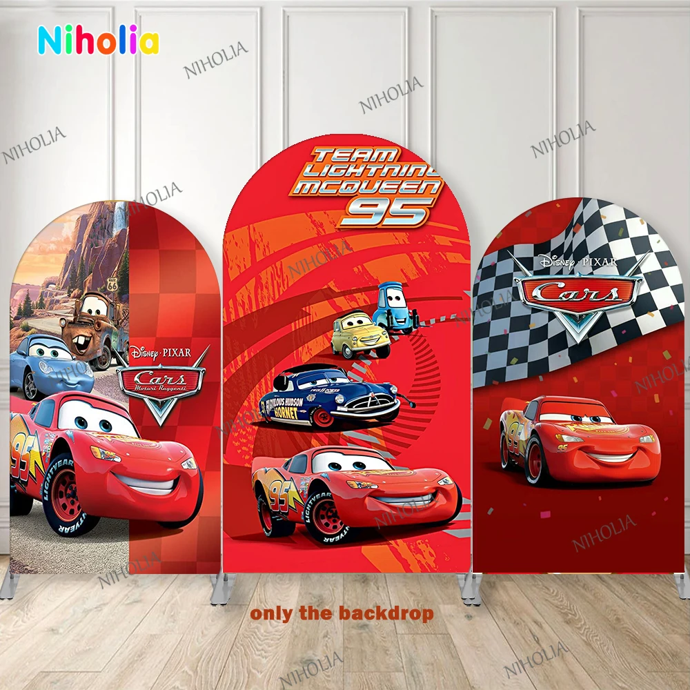 

Фон для фотосессии в виде арки с машинками, декор для дня рождения мальчика, реквизит для фотостудии, украшение для детского праздника