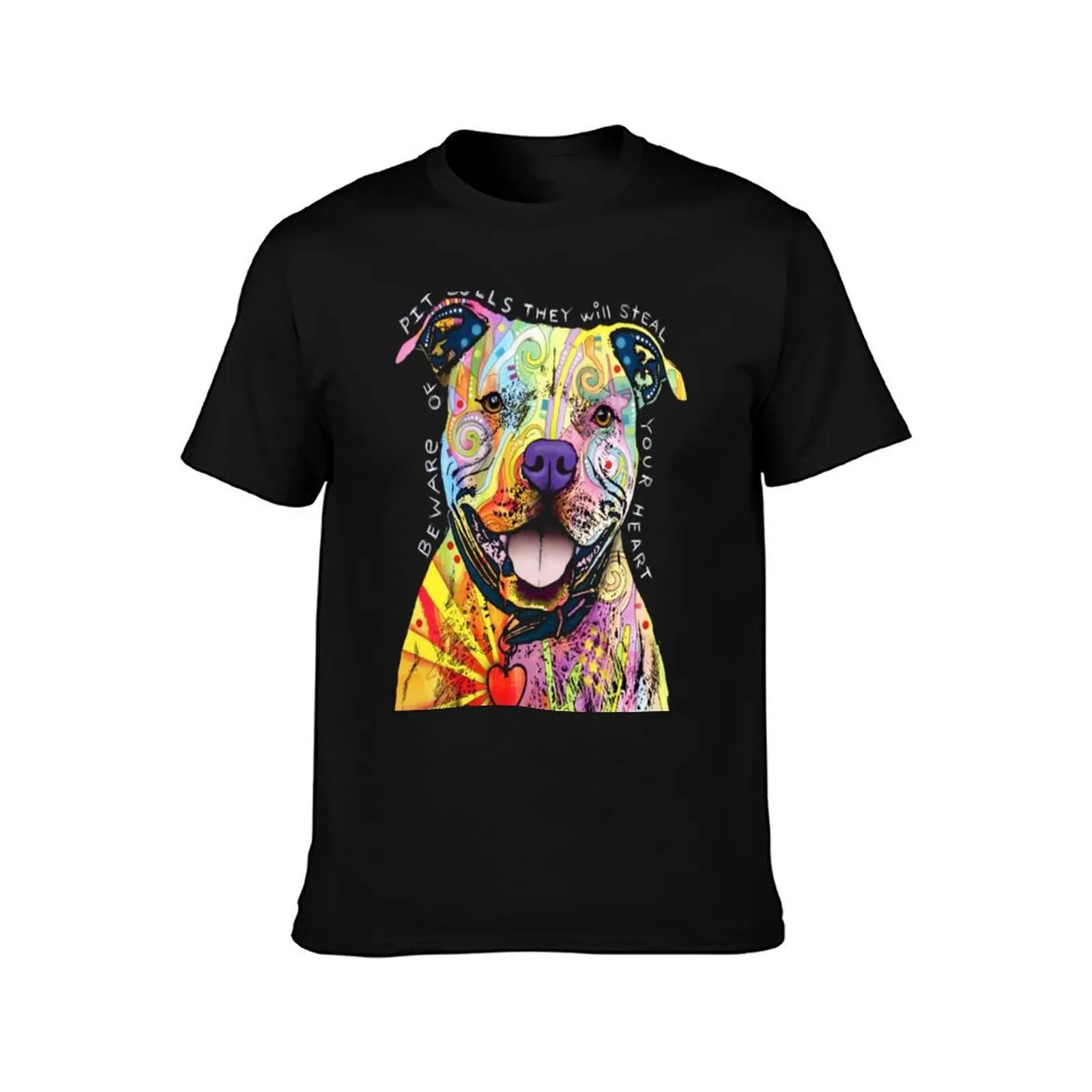 Pitbull Dog Lovers T Shirt | I Love Pitbull Shirt T-Shirt Large Size Soft Cotton T-Shirt