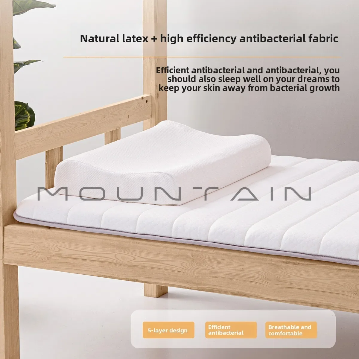 She mattress stock solution imported natural latex mattress