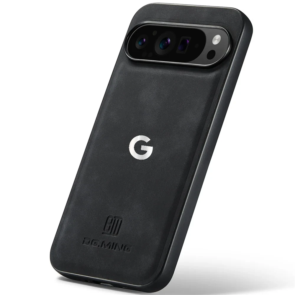 Business Retro Schaffell PU Leder Telefon Fall Für Google Pixel 10,9 Pro XL 9A 8A 7A 6A Pro Einfarbig haut Gefühl Schützen Abdeckung