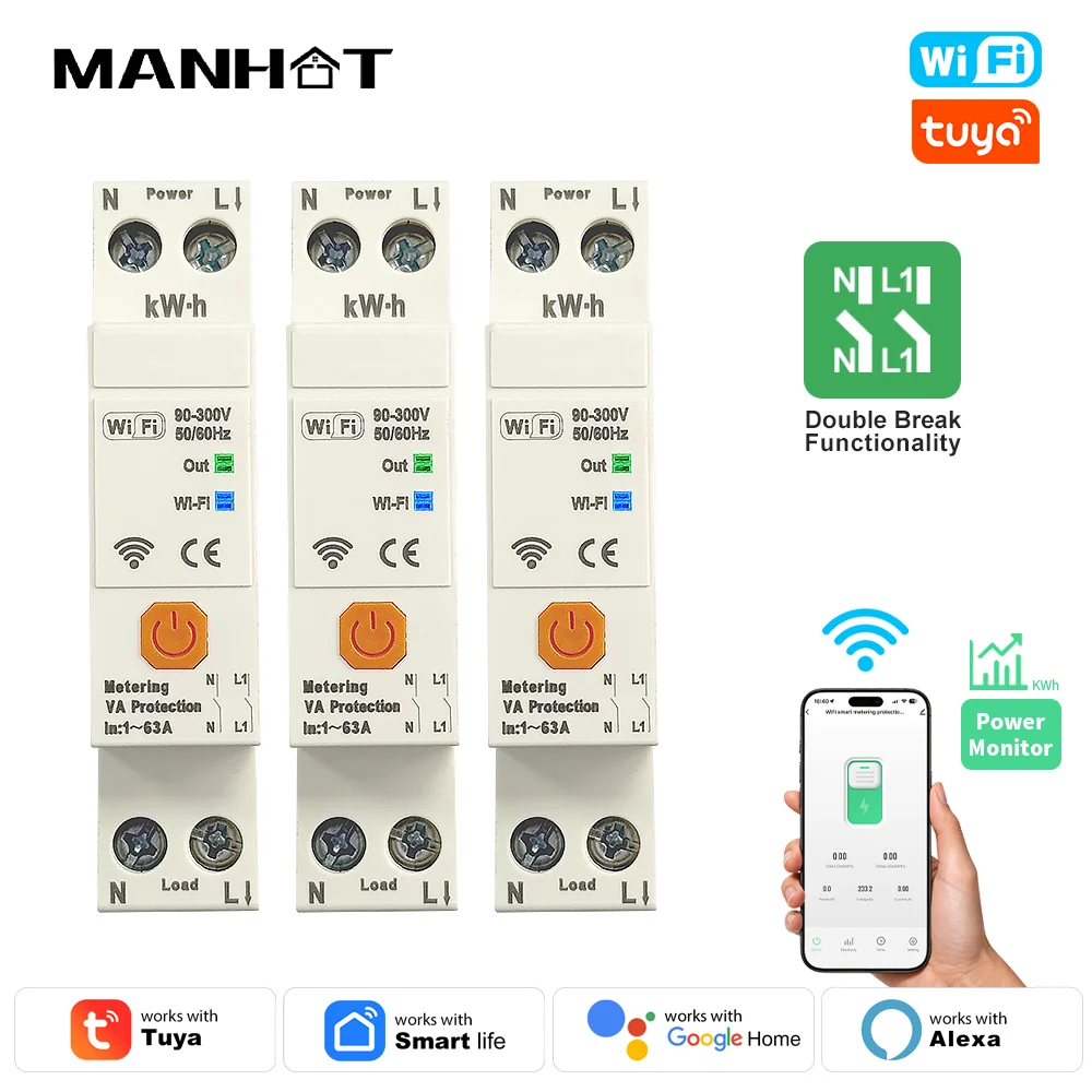 Manhot Wifi 1P 63A …