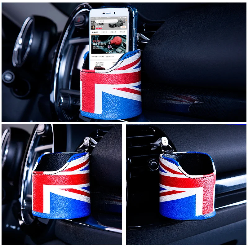 Brand New Pu Material Union Jack Style Arivent Storage Boxes For Mini Cooper R50 R56 F56 F60