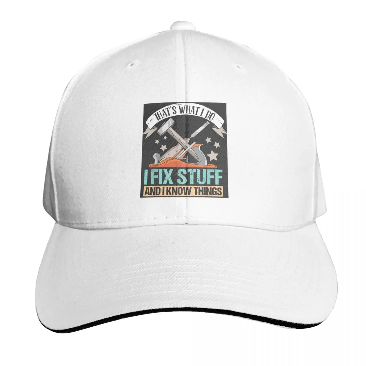 That's What I Do I Fix Stuff And I Know Things Cap Fashion Casual Baseball Caps Adjustable Hat Hip Hop Unisex Baseball Hats