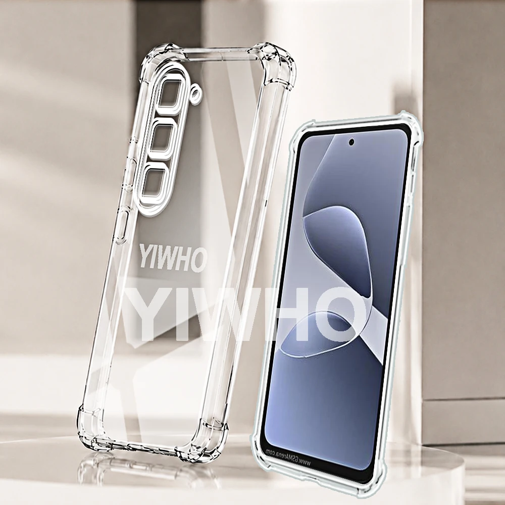 1/2/3/10 Pcs Transparent Phone Case for Infinix Hot 60i 50i 40i 20i 10i 30 20 Paly I S 4G 5G Soft TPU Shockproof Back Cover - view 6