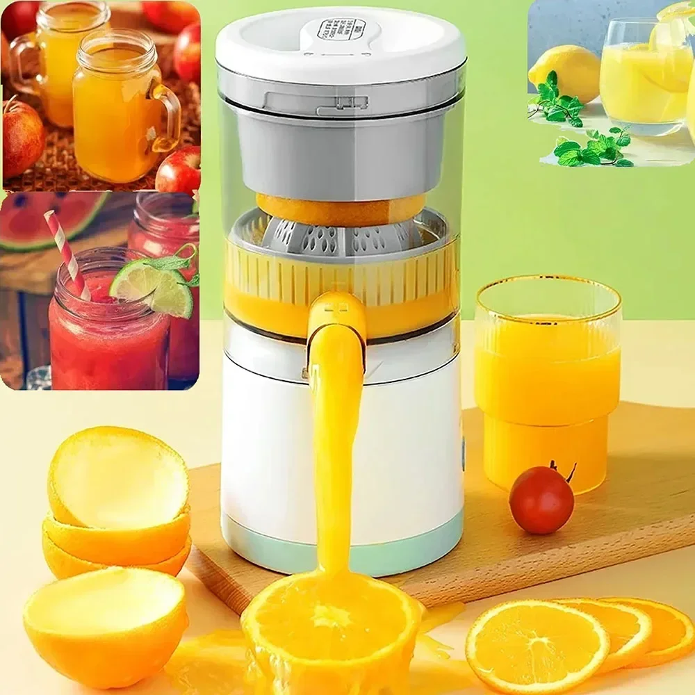 

Portable Usb Automatic Juicer Small Multifunctional Juice Residue Separation And Charging Bidirectional Spiral Juicer Cup