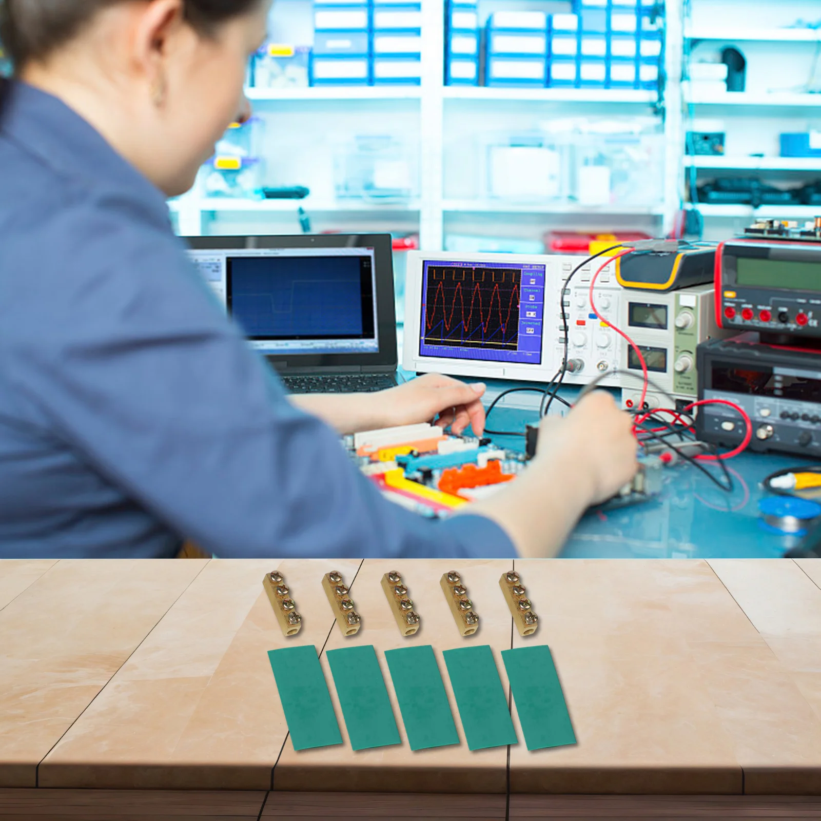 اتصال نحاسي، أمان طرفية عمود نحاسي، متانة، توصيل سلك ثابت، موصل ممتاز للكهربائيين #5