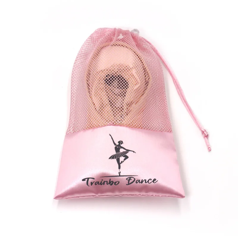 Dance Shoes Storage Bag Ballet Shoes Soft Bottom Mesh Bag Handbag Bags Pouches Satin Ballet Shoe Bag Dance Shoes Pouch