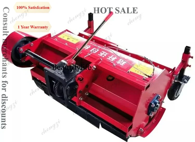 A55  walking tractor matching weed straw crushing and returning machine potato sweet potato seedling killing machine