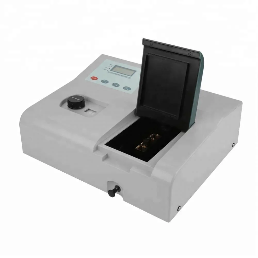 

low cost 721 vis spectrophotometer portable spectrometer supplier in China