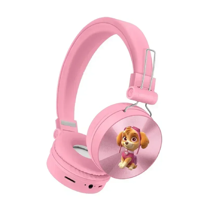 หูฟังบลูทูธ Paw Patrol Chase Skye 5.0 รุ่นพับได้ ไร้สาย สำหรับเล่นกีฬา ลายการ์ตูน ของขวัญ