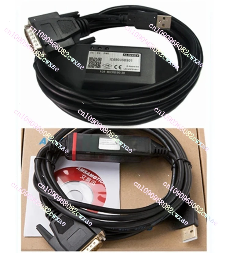 IC690USB901 GE GE90-30 GE90 Programming Cable USB SNP Best PLC Adapter USB-SNP GE90-30 GE90-70 GE90-70