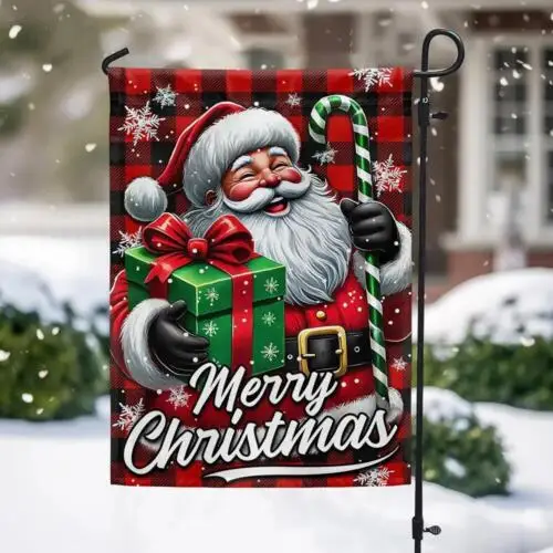 Funny Santa Claus Merry Christmas Flag Garden Flag- House Flag GGP FFL EEN AAL HHM WZZ yyi