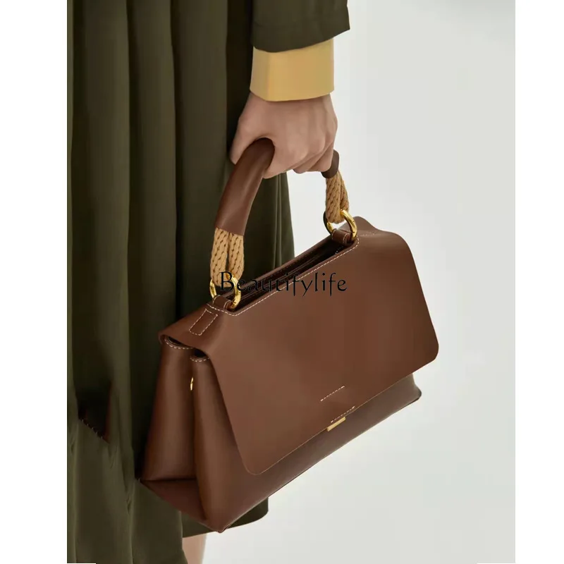 One-Shoulder Crossbody Commuter Handbag, High-Grade, Fashion