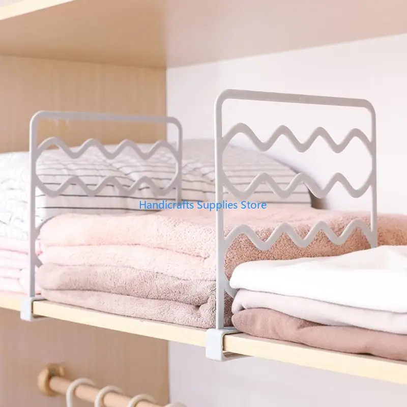 I divisori abiti da armadio R1WA Divisori guardaroba Shelf Divider Ben organizzati PP Materiali Divisori usati per da