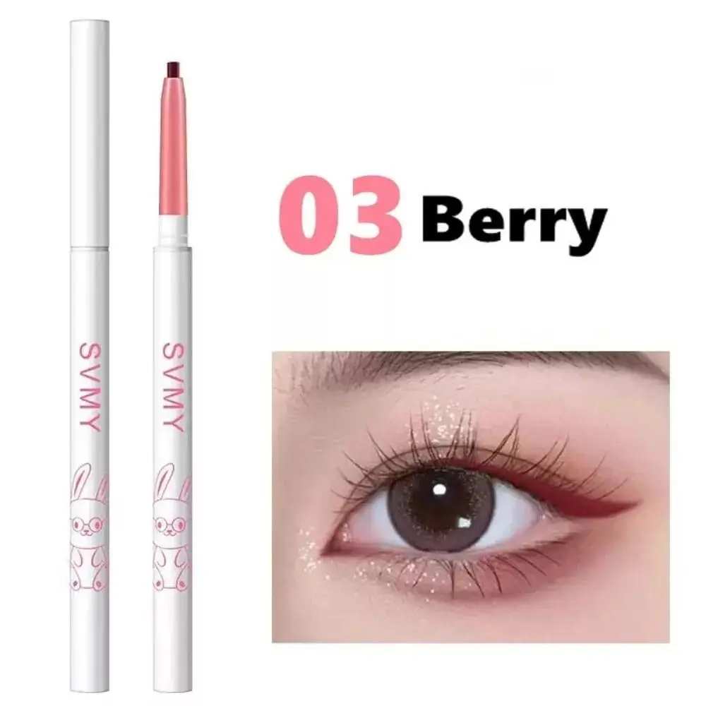 Pencil Cosmetics Natural Waterproof with Sharpener Eye Liner Pen Lying Silkworm Pencil Eyeliner Gel Pencil Eye Makeup Tool