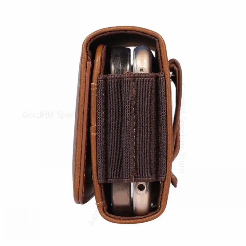 Genuine Leather Phone Case For Samsung S23 Ultra 5G Magnet Wallet Flip Waist Bag For Galaxy S22 S21 S20 Plus S10 S9 S8 S7 Pouch