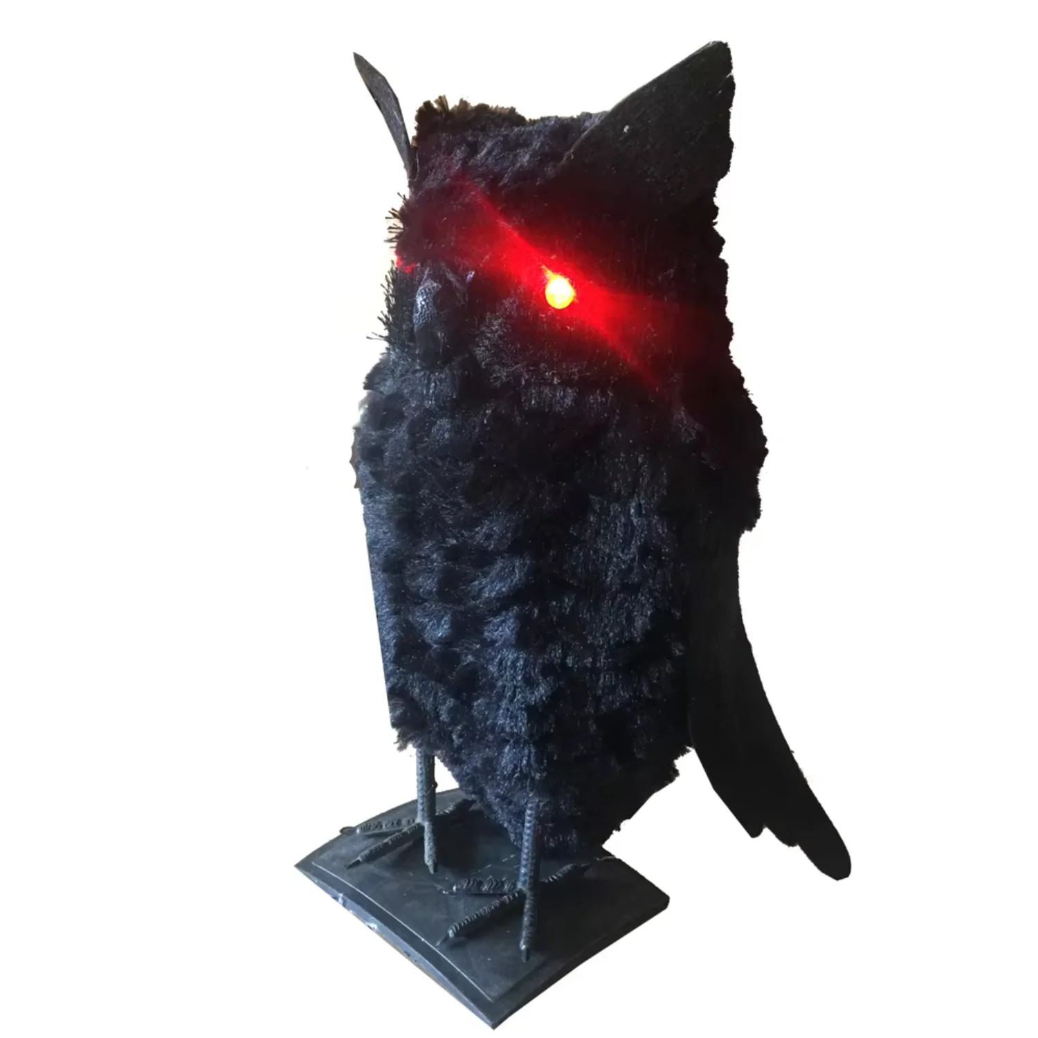 New Product  Halloween Standing Owl with LED Light for