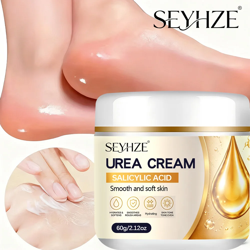 SEYHZE Urea & Salicylic Acid Foot Moisturizing Balm, Long-Lasting Moisturizing, Deeply Moisturizes & Hydrates for Smooth & Soft