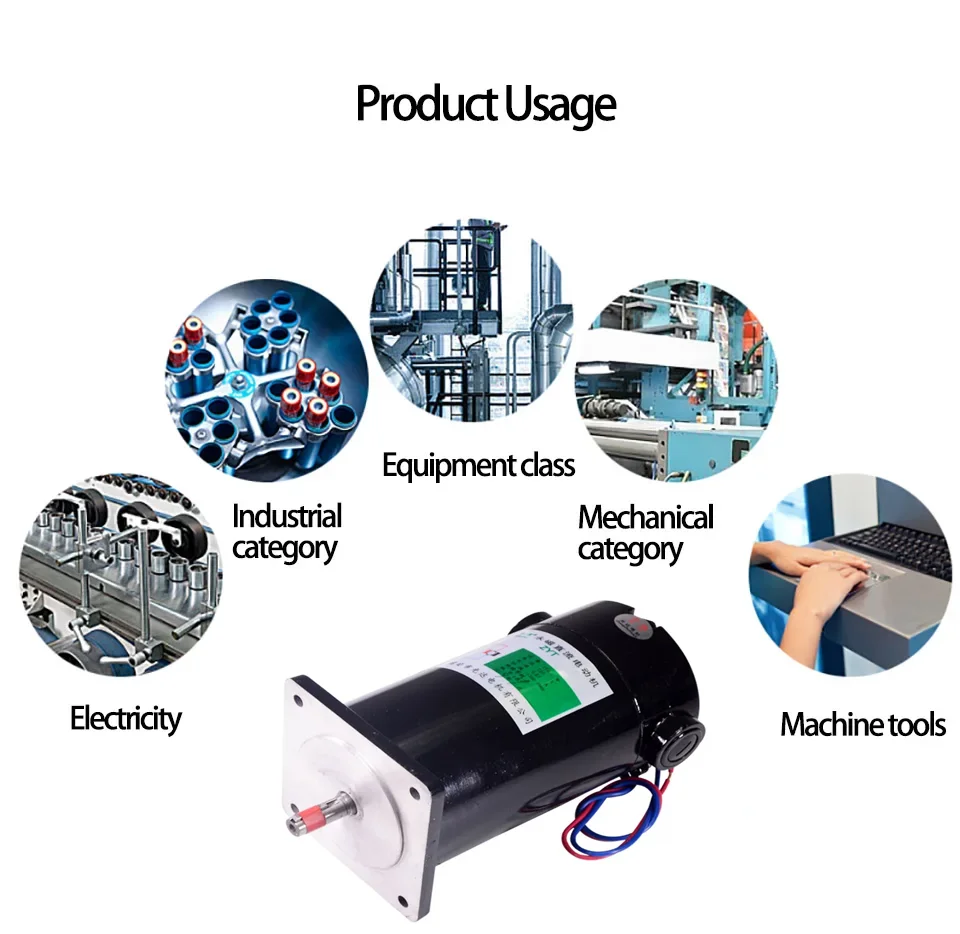 Imagem -06 - Motor dc de Ímã Permanente 400w 220v 1700rpm Alta Potência Alimentação Vertical e Descarga Motor para Máquina de Fazer Bolsas Zyt1102