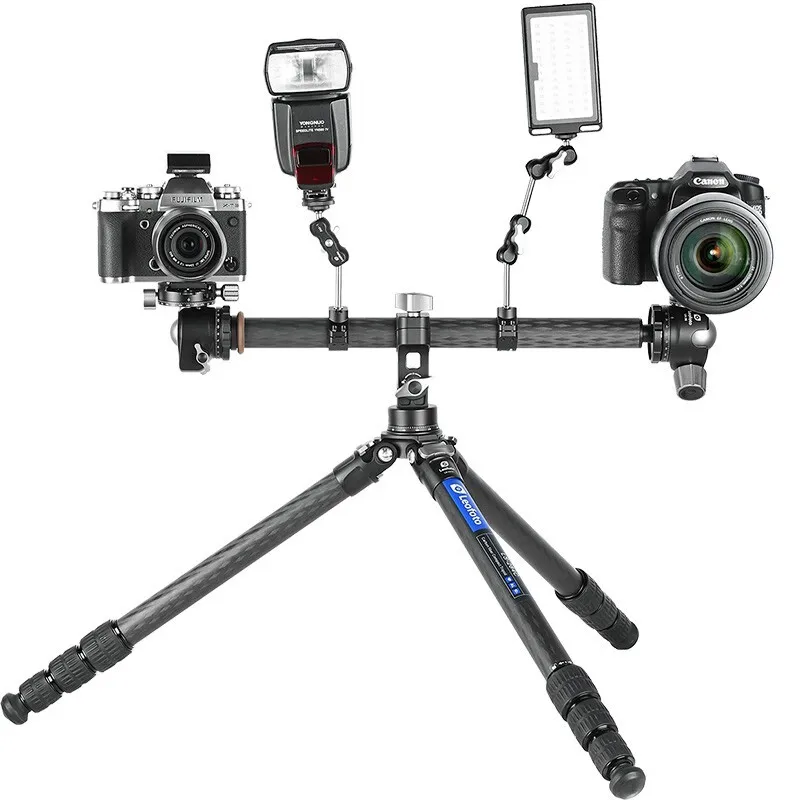 Leofoto HC-32 Horizontal Center Column Panoramic Carbon Fiber Serrated Locking Multi-Function Center Column Photography