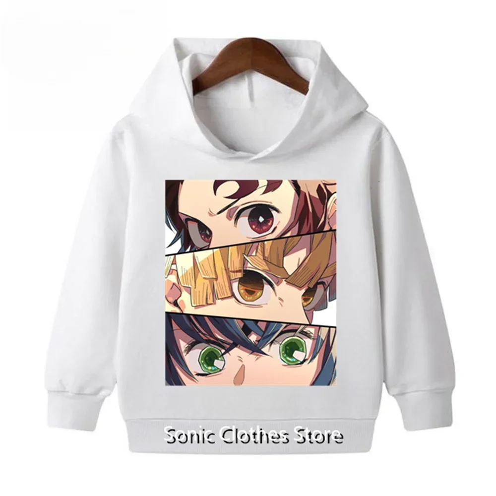 Anime Demon Slayer Kimetsu no Yaiba 3D Printed Hoodies Fashion KidsHoodie Harajuku Sweatshirts Boys Girls Tracksuits Clothes