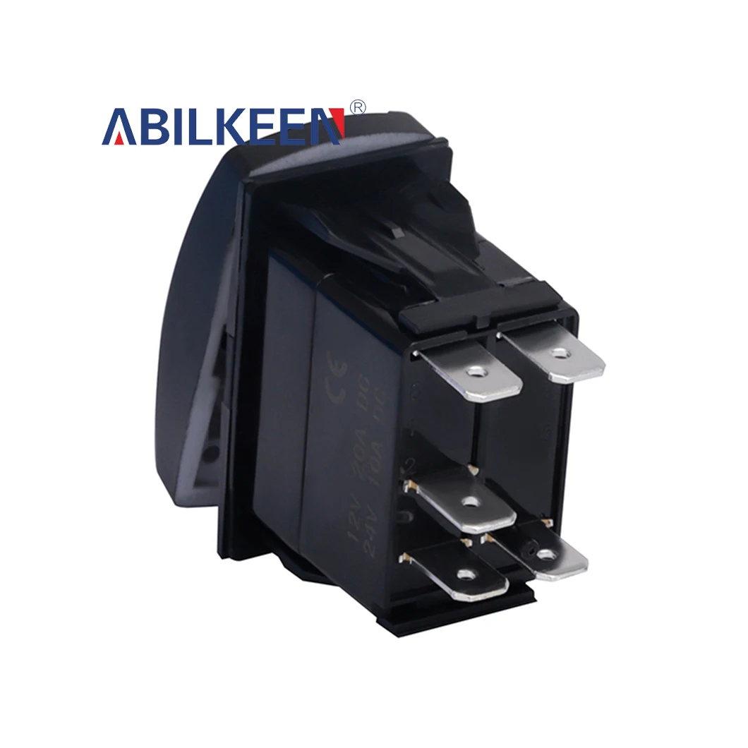 Factory Direct Speaker with Lasered Symbol  IP65 Waterproof Car Rocker Switch Metal 12V 24V for Car Boat ATV Electrical Device