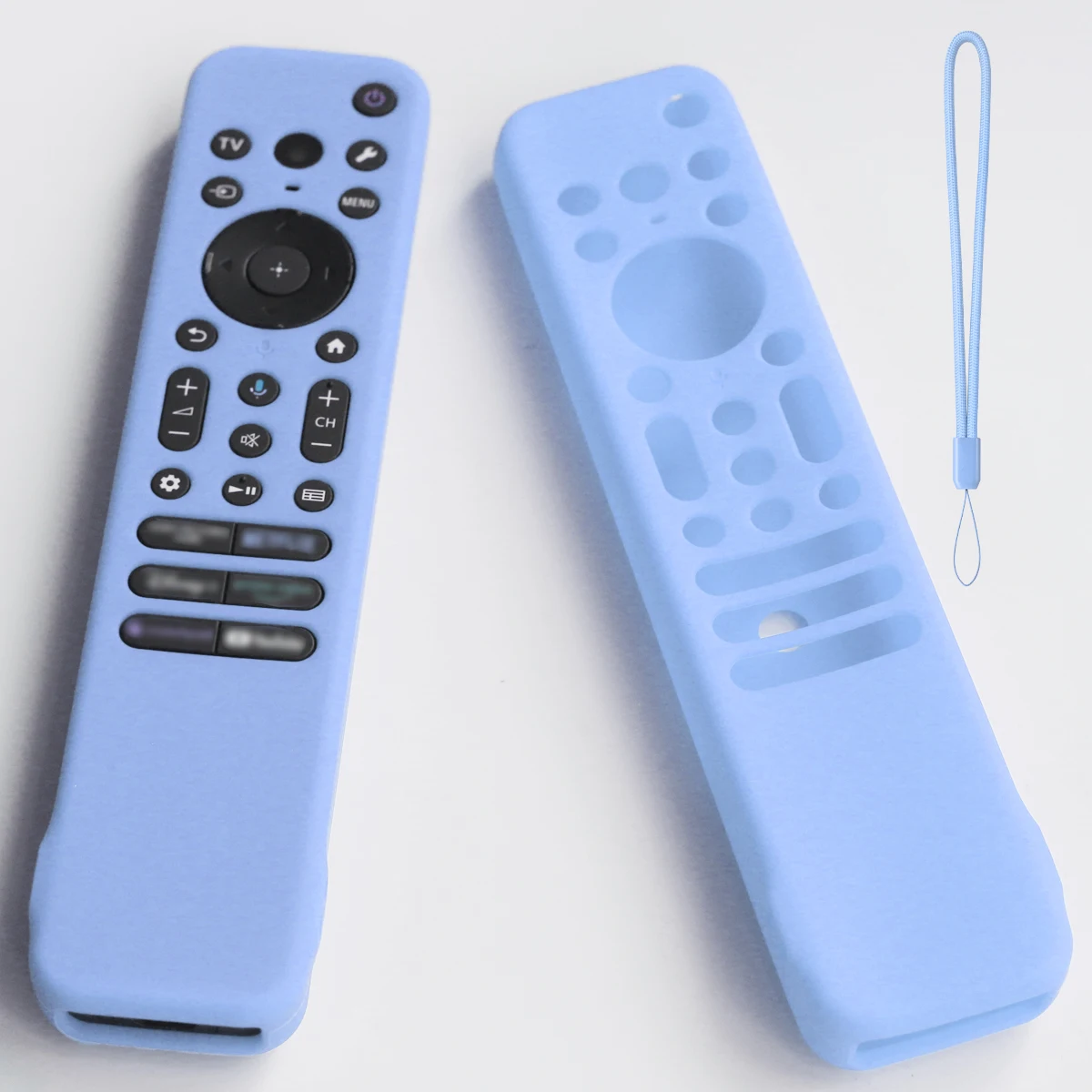 Silicone Protective Case for Sony Smart TV Remote Control, Compatible Remote Control RMF-TX910U RMF-TX810U Drop Resistant