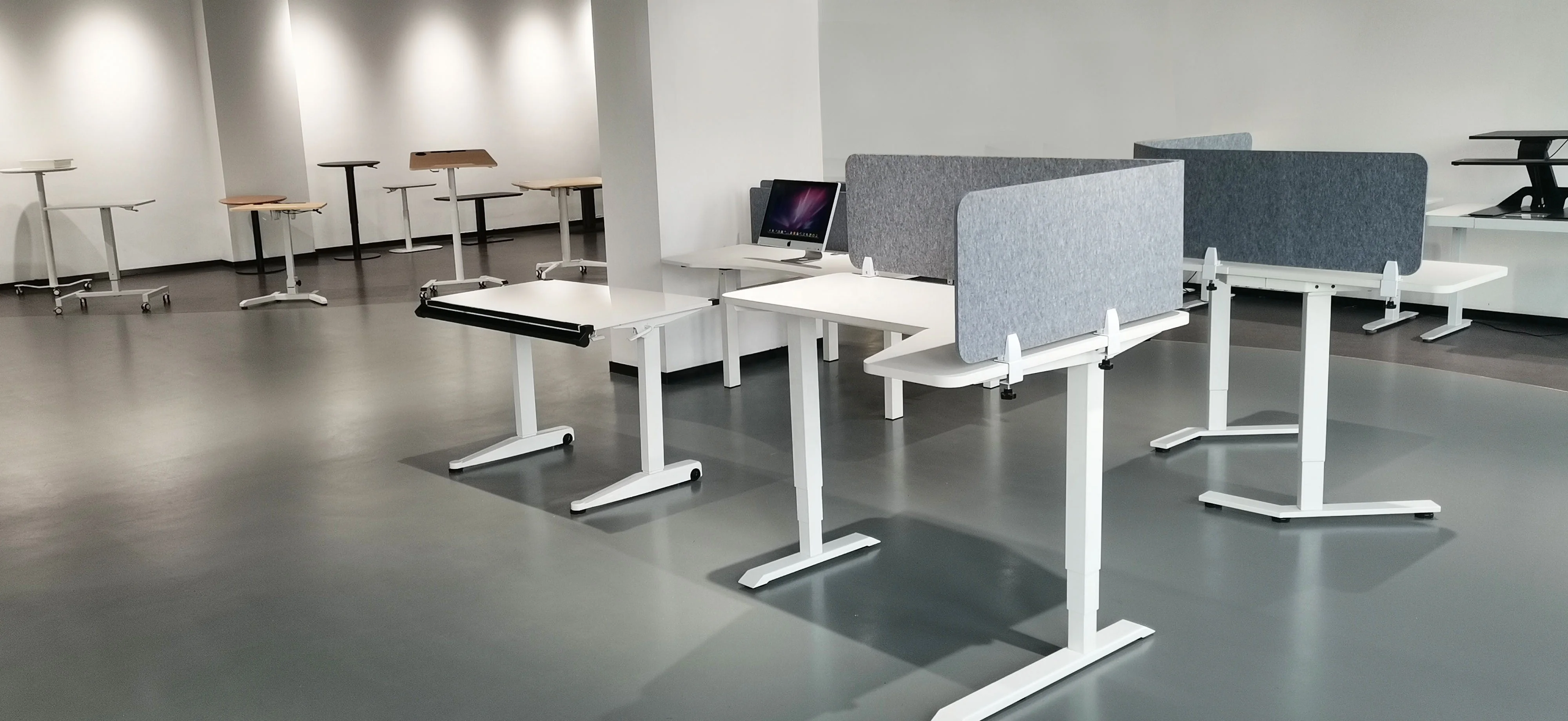 مكتب رسم حديث قابل للتعديل بارتفاع متحرك للفنانين والطلاب المعماريين للاستخدام المكتبي والمدرسة أو المنزل والفندق #5