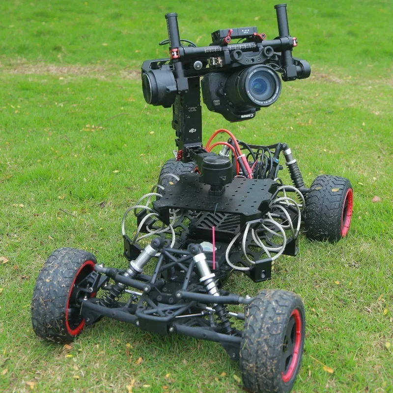 Filming Equipment Buggy Stabilizer Gimbal Rc Cars Remote Control Vehicle with 2.4G 300m Radio Controller