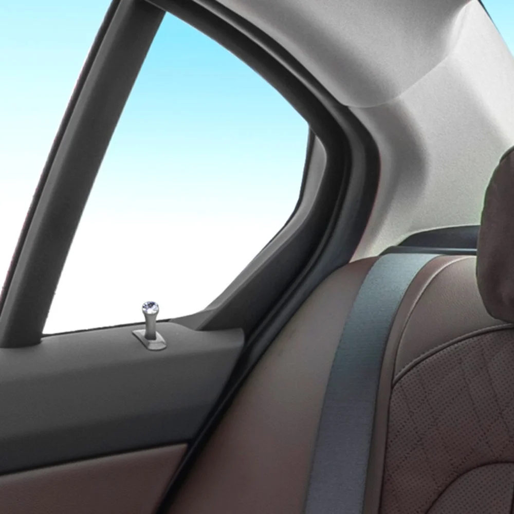 

Universal Door Pin Lock Aluminum Crystal Design Door Lock Lift Durable Car Door Accessories for BMW All Models Mini Cooper