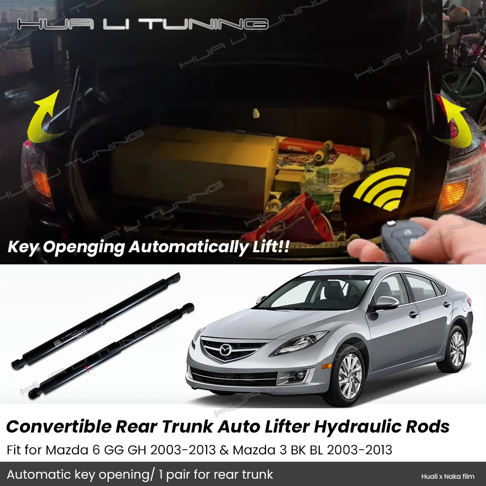 

For Mazda3 BK BL Mazda6 GG1 GH1 2003-2013 Trunk Damper Tail Gate Auto-Lift Assist Tailgate & Rear Trunk Shock Lever Accessories
