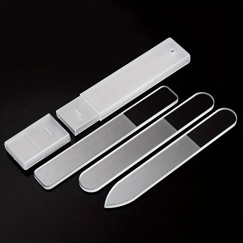 3pcs Nail Buffer Art Nano Polishing Nails Files Sticker Nail Bright Glass Polishing Bar Grinde Nail Tools